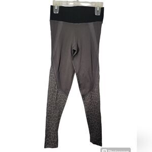 Nux compression leggings brown Sz M